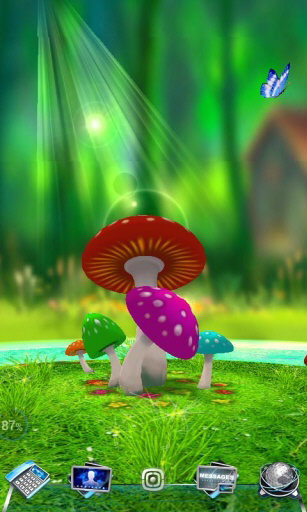蘑菇白昼图一