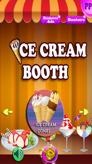 冰淇淋摊位图一