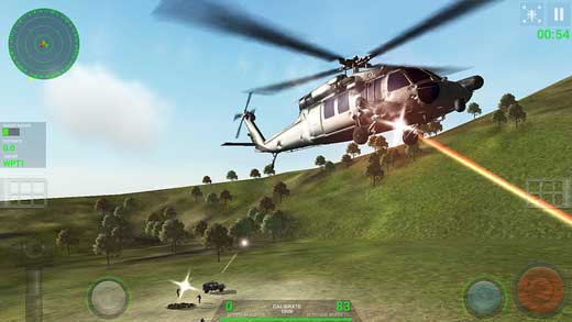 直升机模拟专业版图一