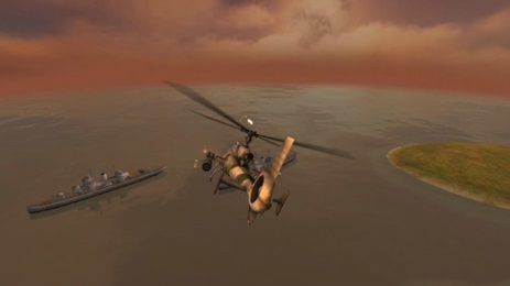 炮艇战3D直升机新版图五
