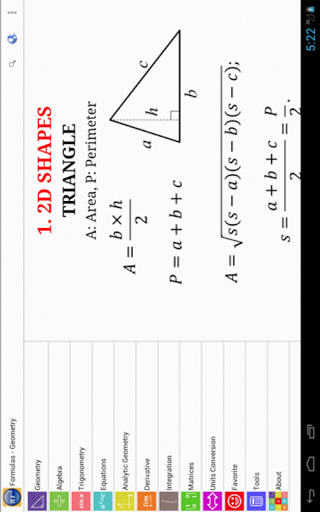 数学公式Maths Formulas图一