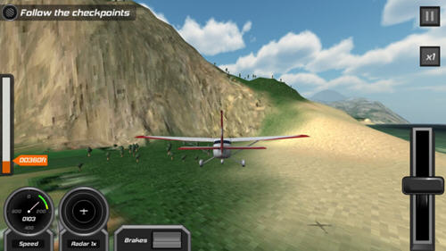 飞行模拟试验3D图七
