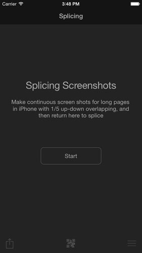截屏拼接Splicing Screenshots
