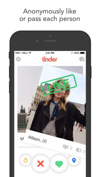 tinder中国版即时聊天截图三