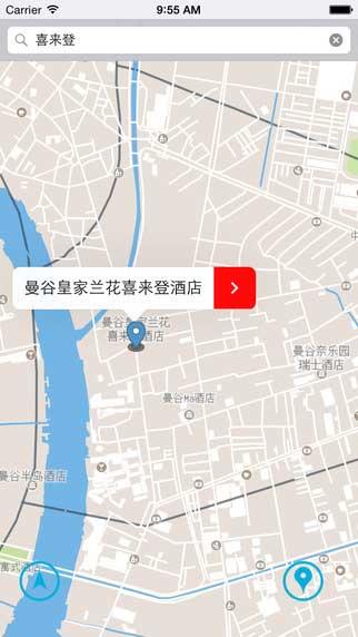 曼谷地图中文版导航地图截图三