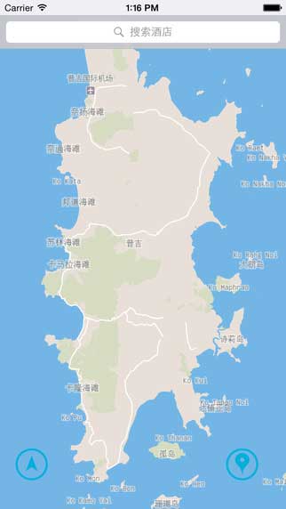 苏梅岛中文地图导航地图截图一