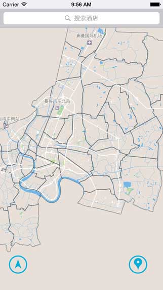 曼谷地图中文版导航地图截图一