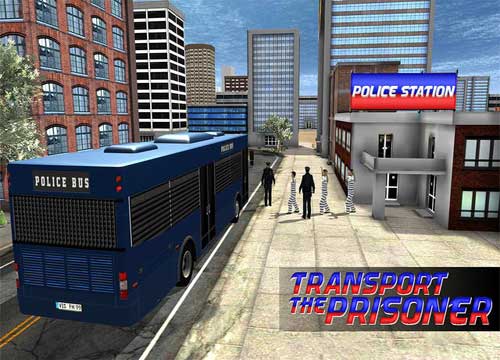 警方运输车监狱巴士