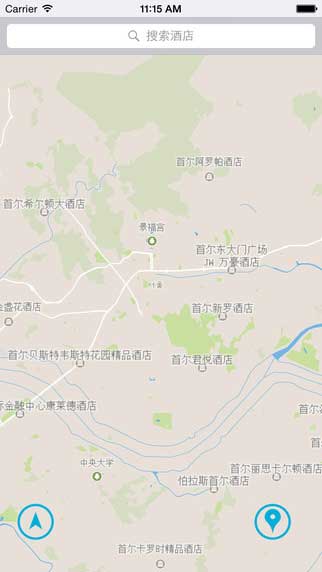 首尔中文离线地图导航地图截图七