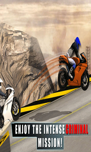 快速警用摩托车骑手3D手游图一