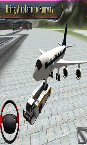 市机场货运飞机模拟器3D图五