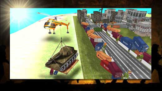 天空起重机直升机飞行员模拟3D图七