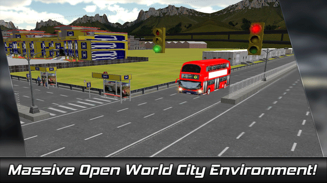 城市双层巴士驾驶模拟器2016