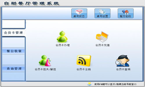 自助餐厅管理系统