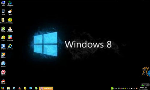 win8怎么调整桌面图标字体大小