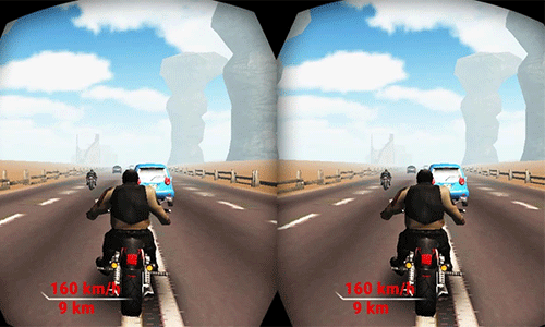 公路特技自行车骑士VR图一