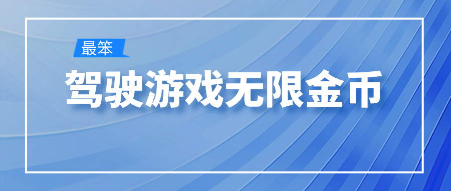 驾驶游戏无限金币