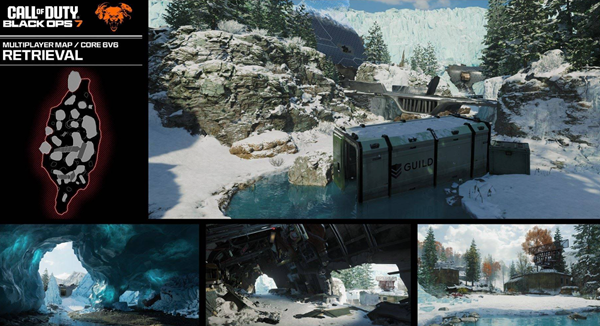 使命召唤黑色行动7坠机点地图点位有哪些图一