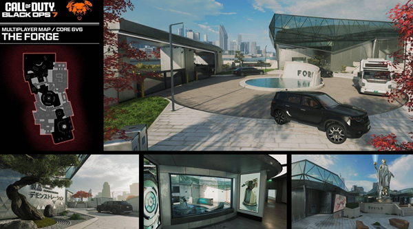 使命召唤黑色行动7炼钢厂地图点位有哪些图一