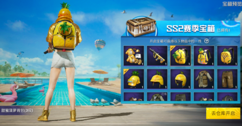 和平精英阳光菠萝套装多少钱-和平精英阳光菠萝套装价格一览