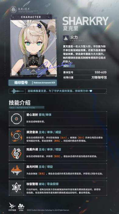 少女前线2追放夏克里角色强度分析