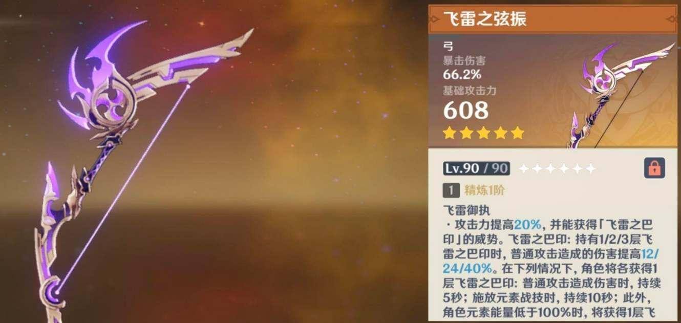 原神飞雷之弦振突破材料是什么-飞雷之弦振突破材料一览