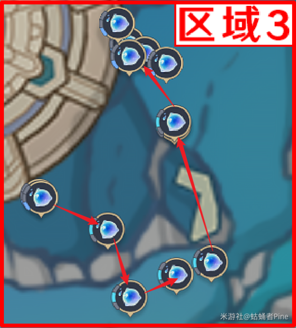 原神4.2初露之源如何快速收集-快速收集路线图五 原神42初露之源快速收集路线 高效获取方法分享