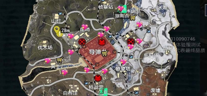 和平精英地铁逃生冰河禁区油桶在哪里图一