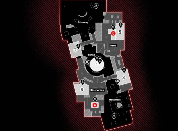 使命召唤黑色行动7炼钢厂地图点位有哪些图二