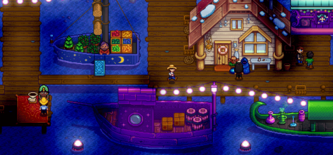 星露谷物语夜市美人鱼怎么敲贝壳-星露谷物语夜市美人鱼敲贝壳顺序