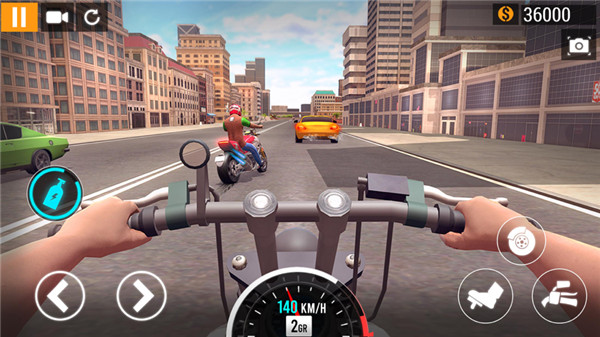 城市摩托驾驶破解版游戏破解手机游戏截图三