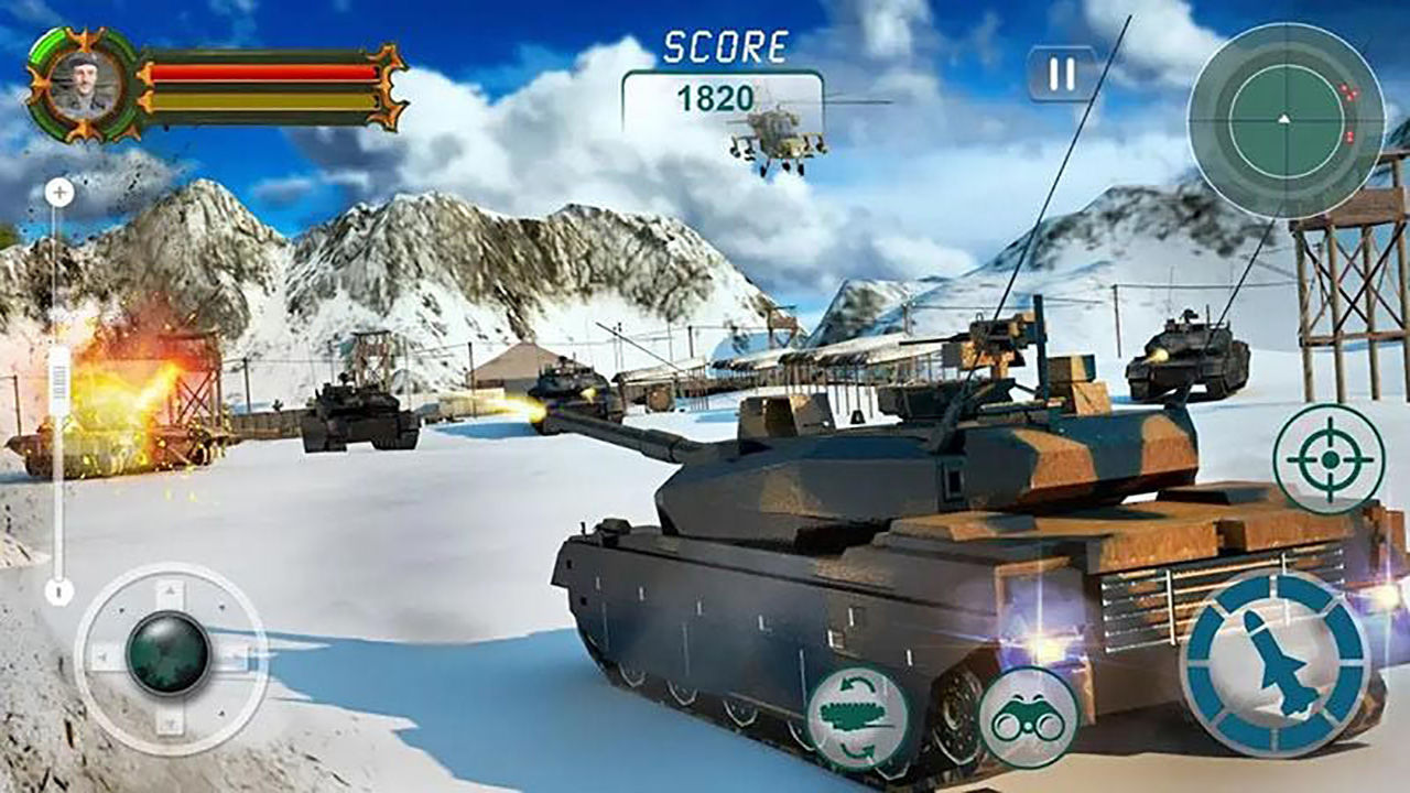 坦克大战单机版游戏截图1