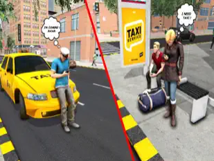 高峰时间黄色出租车游戏截图3