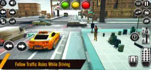 疯狂的出租车司机：驾驶模拟游戏截图4