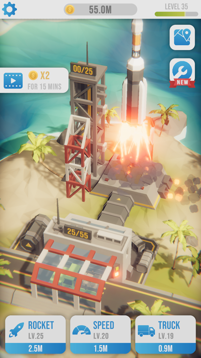 火箭发射模拟游戏截图4