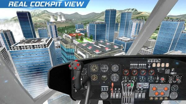 直升机飞行模拟游戏截图2