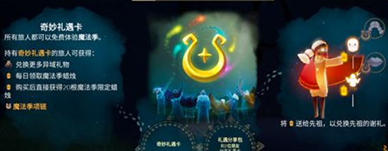 光遇礼遇卡有什么用