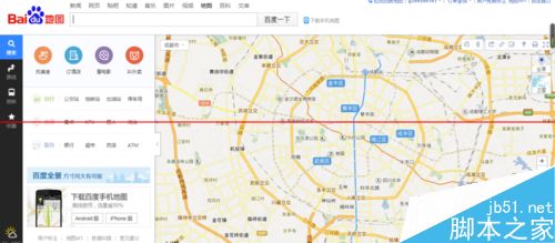 百度地图怎么测量自定义路线距离(2)