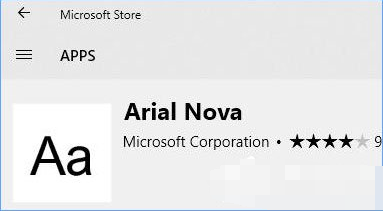 win10如何从微软商店下载安装字体