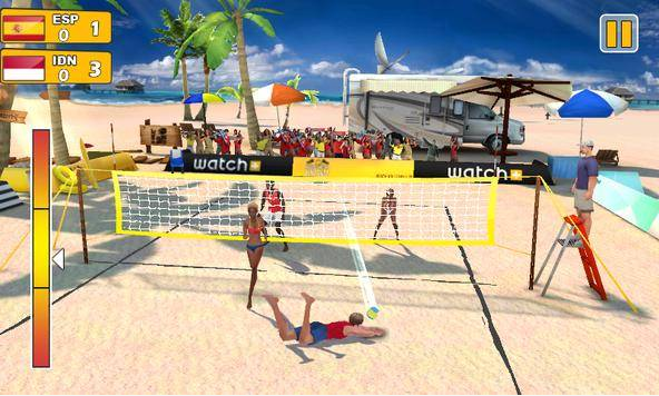 沙滩排球3D破解手机游戏截图四