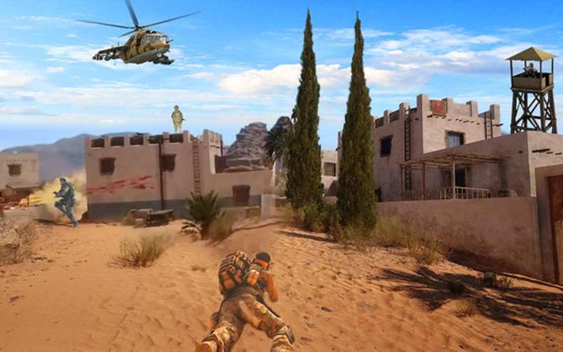 阿拉伯市别动队射击战争3D破解手机游戏截图四