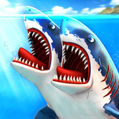 双头鲨鱼攻击破解手机游戏