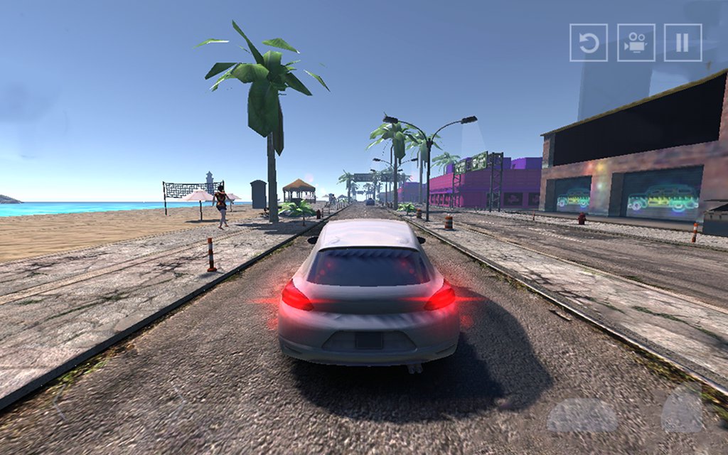 涡轮赛车:真实公路漂移破解手机游戏截图二