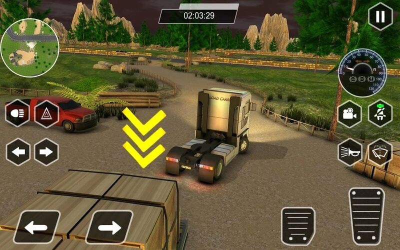 真实卡车模拟器3D破解手机游戏截图二