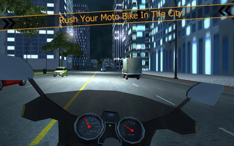 狂暴城市摩托赛车破解手机游戏截图一