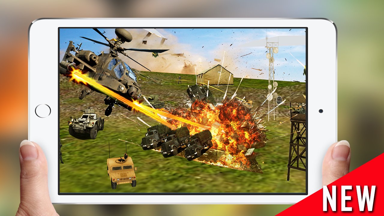 武装直升机:战区打击破解手机游戏截图三