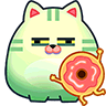 甜甜圈猫咪新版休闲游戏