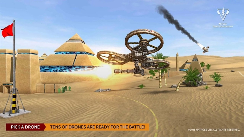 无人机战争3D破解手机游戏截图一