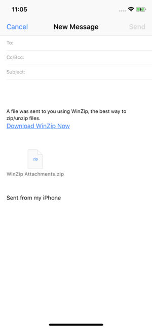 WinZip苹果版辅助软件截图三