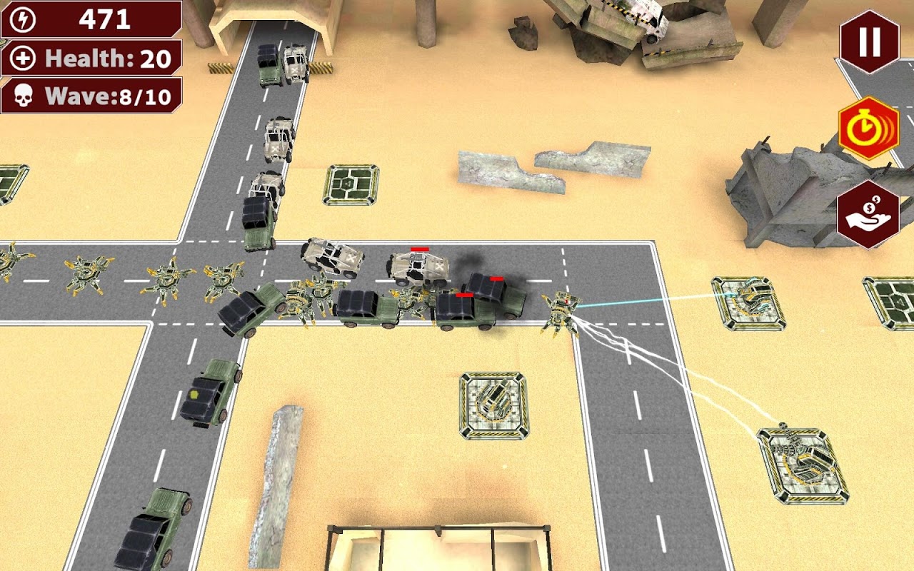 塔防3D:沙漠强袭图二